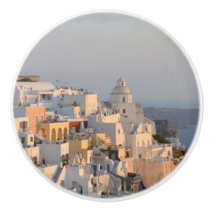 Santorini Griechenland Dresser Knob Keramikknauf