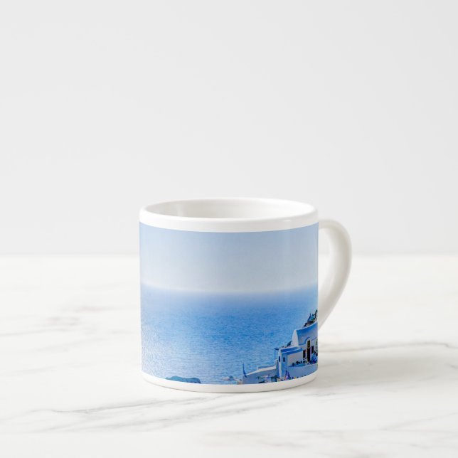 Santorini Griechenland Espressotasse (Vorderseite Rechts)