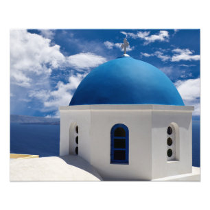 Santorini, Griechenland Fotodruck