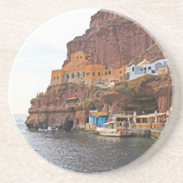 Santorini Griechenland, Landschaftlich, Rundfunk U Getränkeuntersetzer