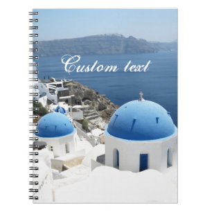 Santorini Griechenland Notizblock