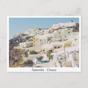 Santorini, Griechenland Postkarte