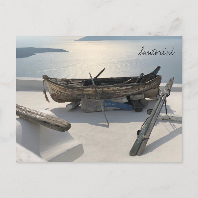 Santorini Griechenland Postkarte (Vorderseite)