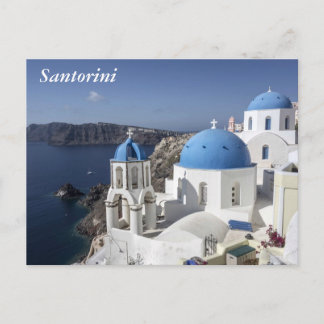Santorini, Griechenland Postkarte