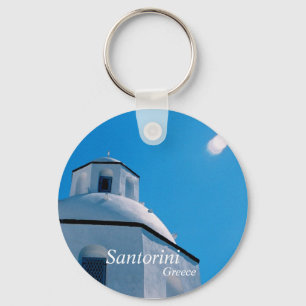 Santorini, Griechenland-Schlüsselanhänger Schlüsselanhänger