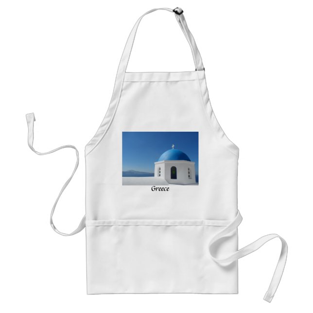 Santorini, Griechenland Schürze (Vorne)
