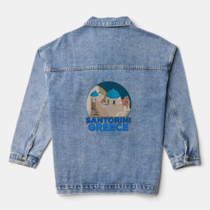 Santorini Griechenland Südägäis Jeansjacke