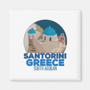 Santorini Griechenland Südägäis Magnet
