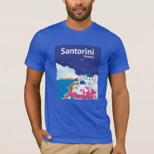Santorini Griechenland T-Shirt