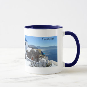 Santorini, Griechenland Tasse