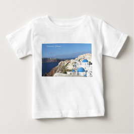 Santorini, Griechenland, Village-Oia, Fotografie,  Baby T-shirt