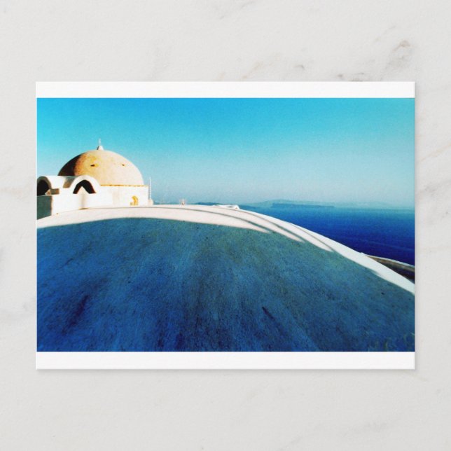Santorini Griechische Insel Foto Colette (CHG) Postkarte (Vorderseite)