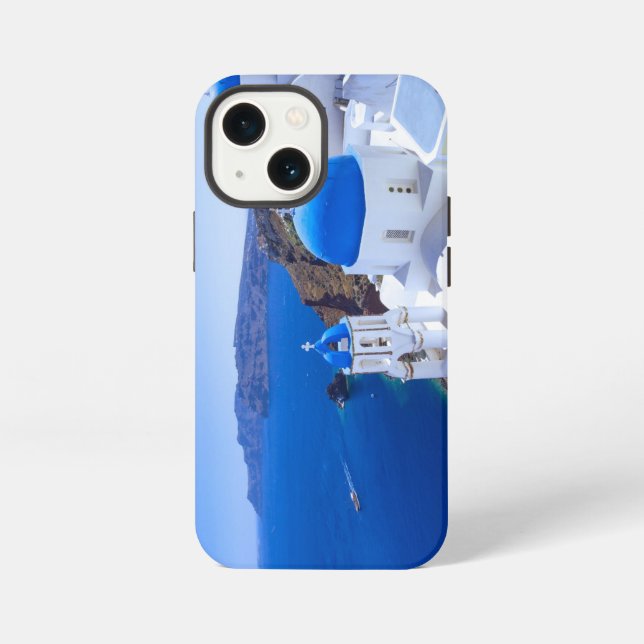 Santorini iPhone 13 Mini Hülle (Rückseite)