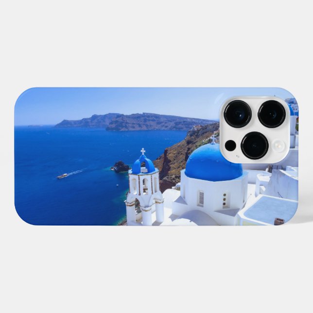 Santorini iPhone 14 Pro Max Hülle (Rückseite (Horizontal))