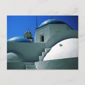 Santorini Island Church Griechenland Postkarte