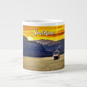 Santorini Jumbo-Tasse