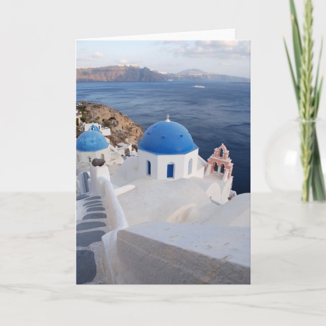 Santorini Karte (Vorderseite)