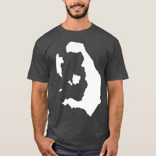 Santorini-Karte T-Shirt