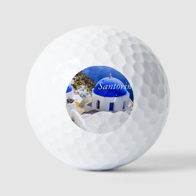 Santorini Oia Golfball (Vorderseite)