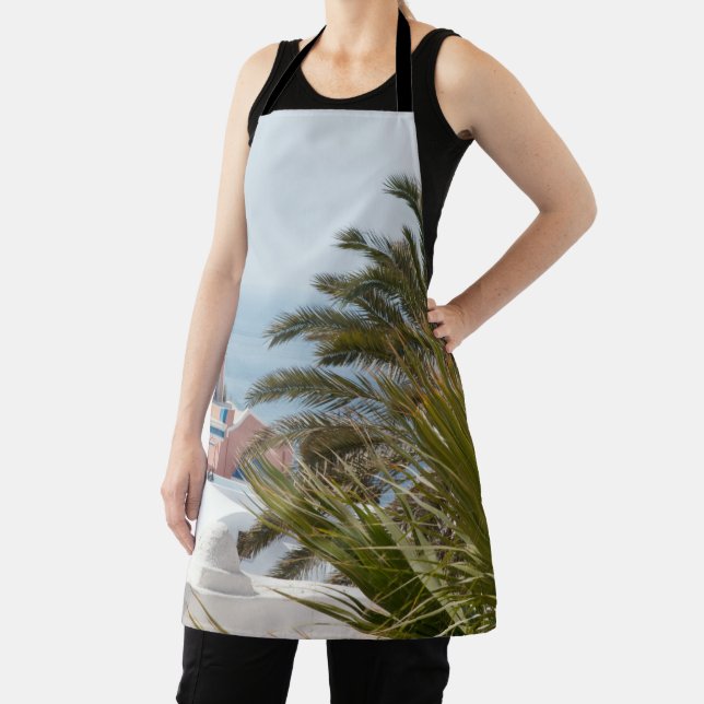 Santorini Oia Griechenland #2 #wall #art  Schürze (InSitu)