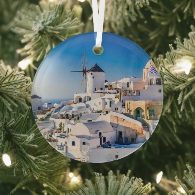 Santorini Ornament Aus Glas (InSitu)