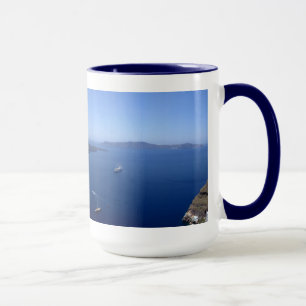 Santorini Panorama-Tasse Tasse