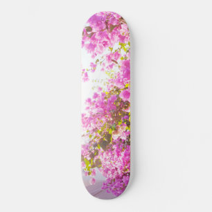 Santorini Pink Blume Dream #1 #wall #art Skateboard