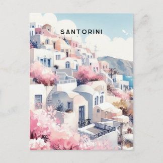 Santorini Postkarte