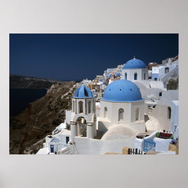Santorini Print, Value Poster Paper (Matte) (Vorne)