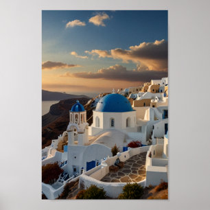 Santorini - Reise in die Vergangenheit Poster