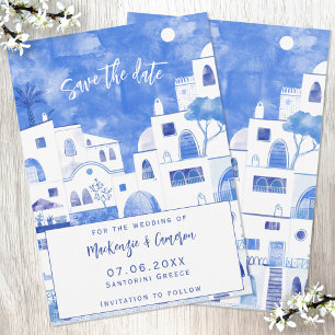 Santorini Save The Date