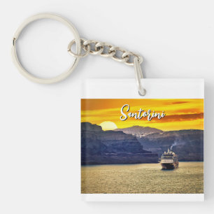 Santorini Schlüsselanhänger