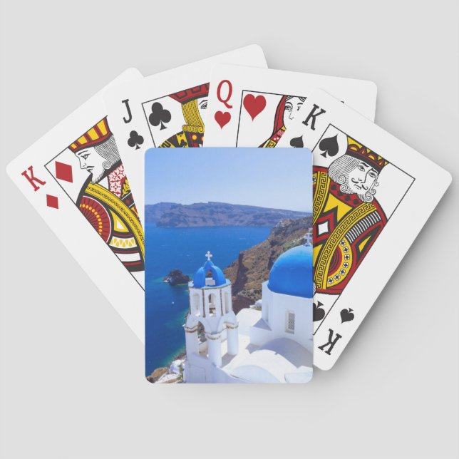 Santorini Spielkarten (Rückseite)
