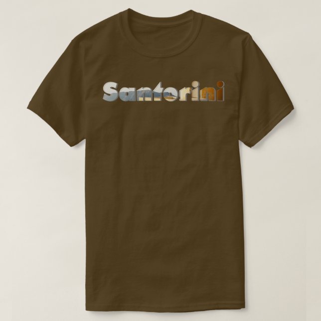 Santorini T-Shirt (Design vorne)