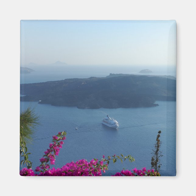 Santorini Waters Magnet (Vorne)