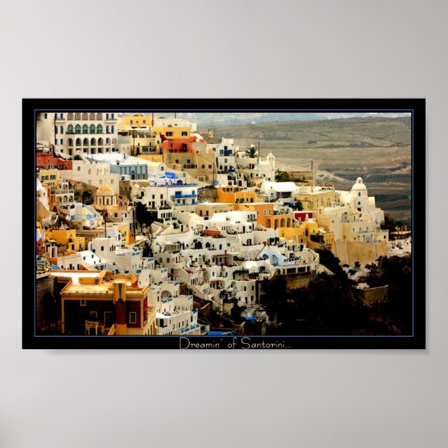 Santornini II Poster (Vorne)