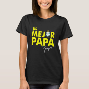 Santos Laguna Mexikanischer Fußball El Mejor Papa T-Shirt