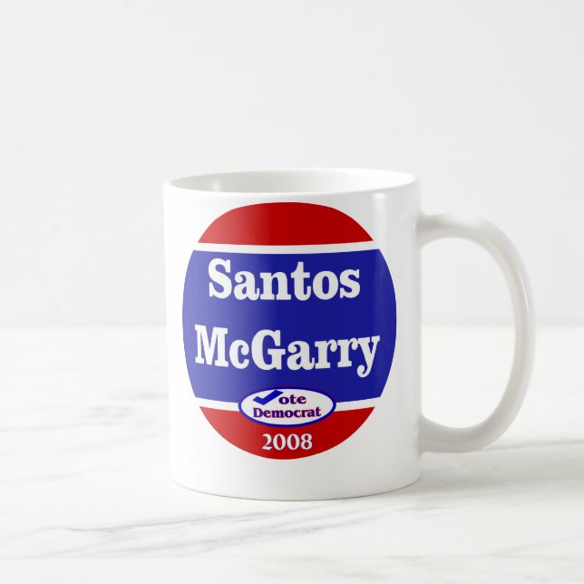 Santos McGarry im Jahre 2008 Kaffeetasse (Rechts)