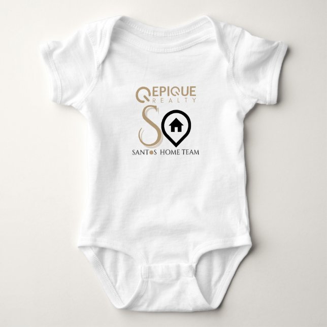 Santos x Epique Baby Bodysuit Strampler (Vorderseite)