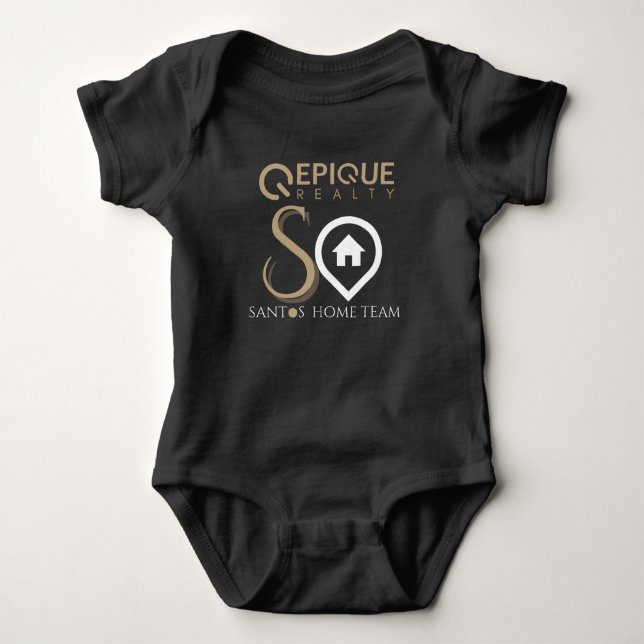 Santos x Epique Baby Bodysuit v2 Baby Strampler (Vorderseite)
