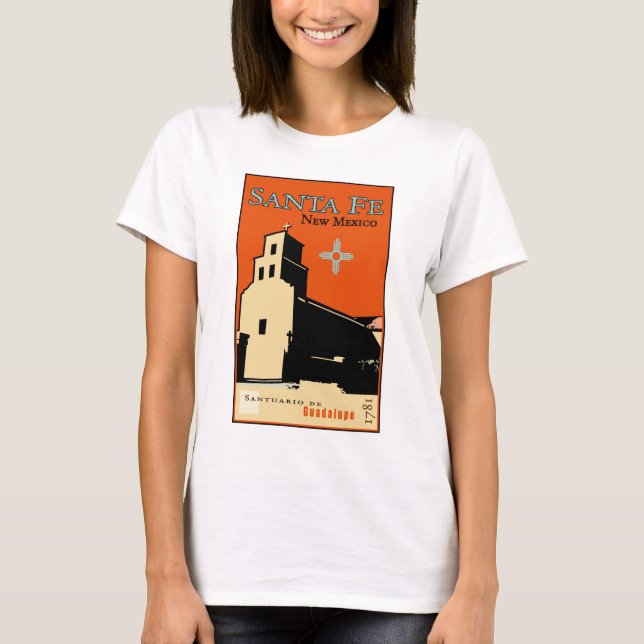 Santuario De Guadalupe T-Shirt (Vorderseite)
