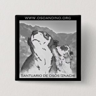 Santuario de Osos Iznachi - Broche Button