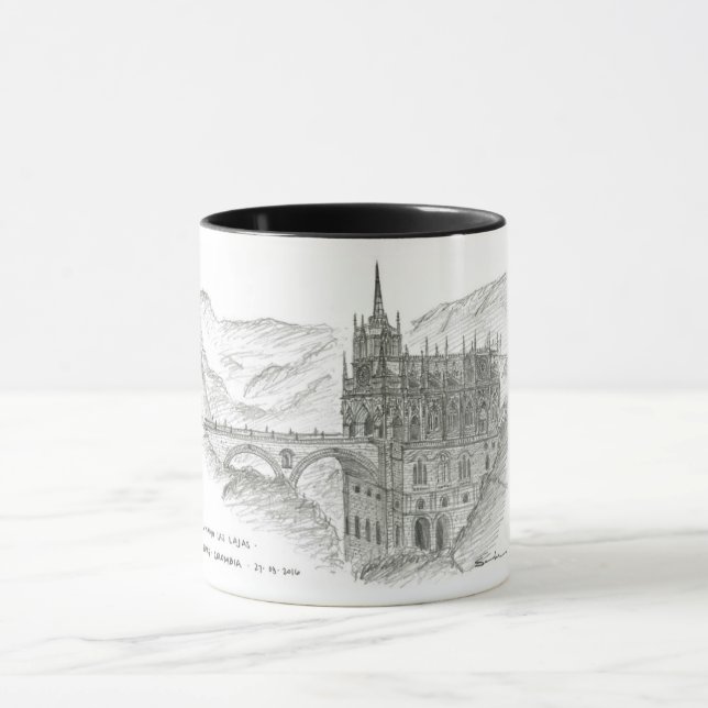 Santuario Las Lajas, Ipiales, Kolumbien Tasse (Zentrum)