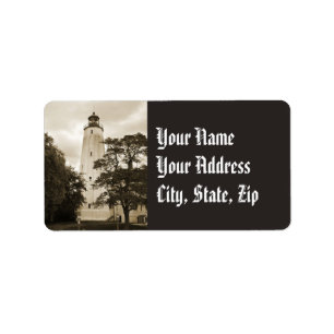 Sany Hook Lighthouse Adressaufkleber