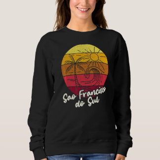 Sao Francisco Do Sul Surfbekleidung für Surf Su Sweatshirt