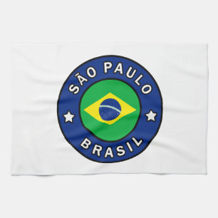 São Paulo Brasil Geschirrtuch