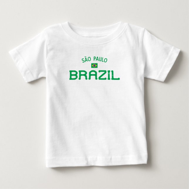 São Paulo Brasilien Baby T-shirt (Vorderseite)