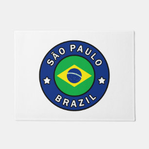 São Paulo Brasilien Fußmatte