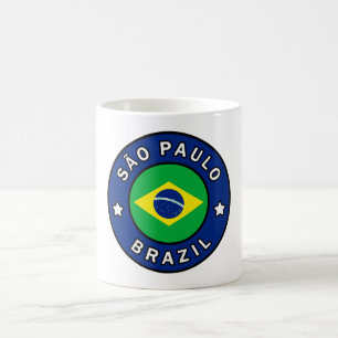 São Paulo Brasilien Kaffeetasse