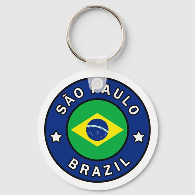 São Paulo Brasilien Schlüsselanhänger (Vorderseite)